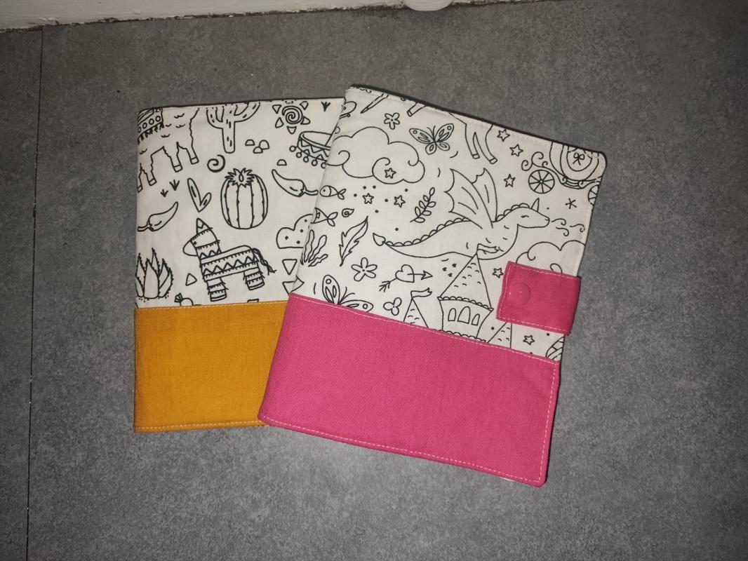 Livre de coloriage lavable