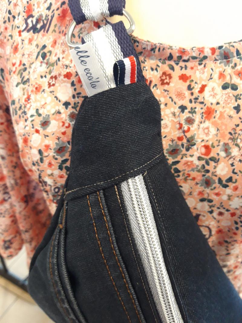 Sac banane jean