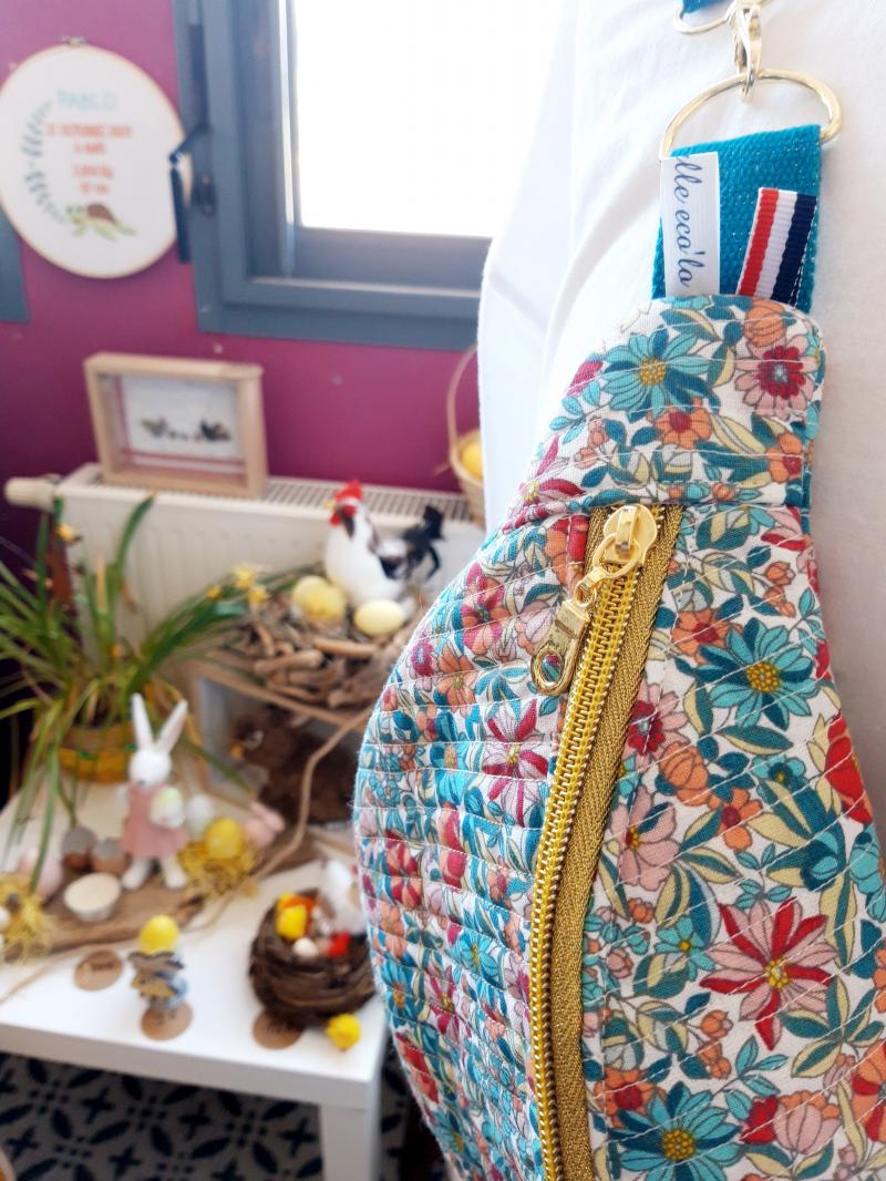 Sac banane matelassé 