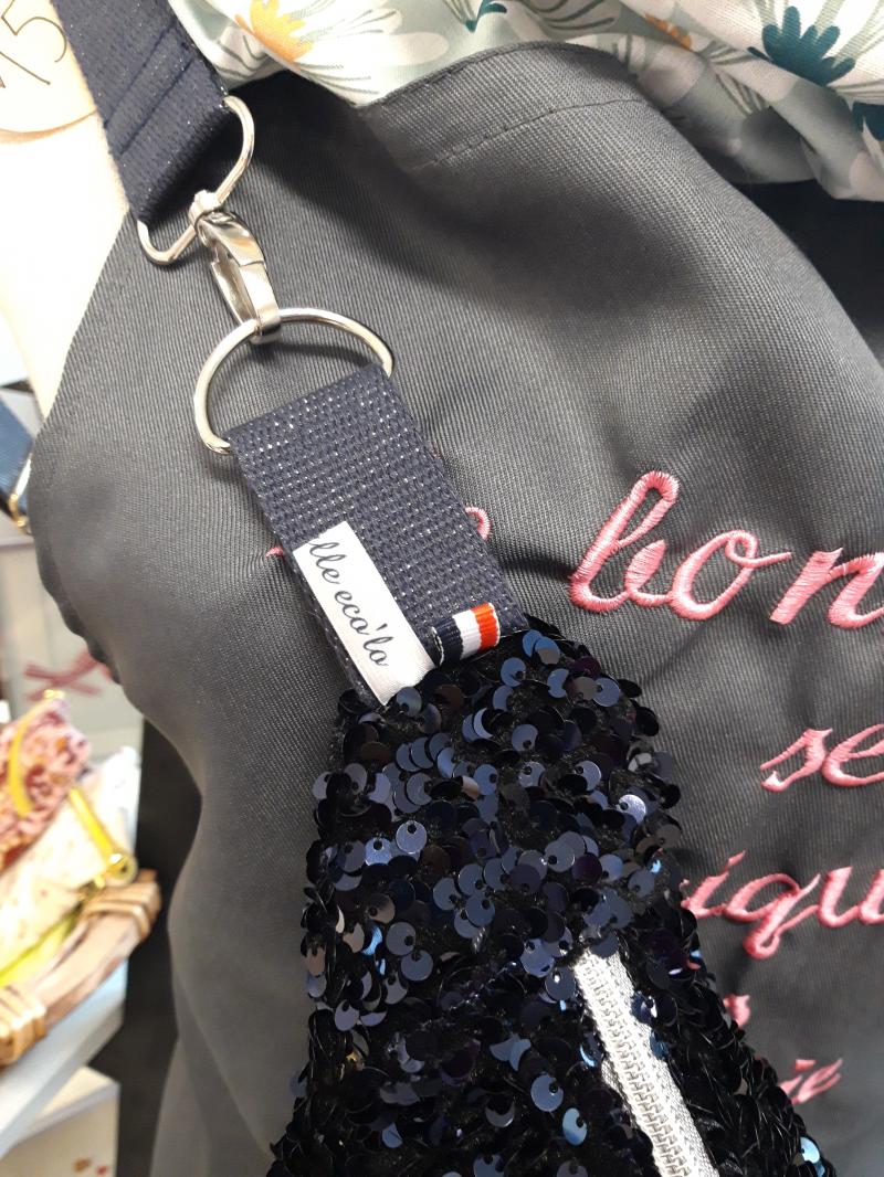 Sac banane sequins