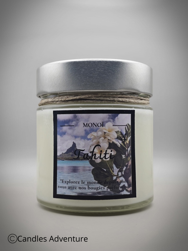 Bougie parfumée Monoï – Tahiti