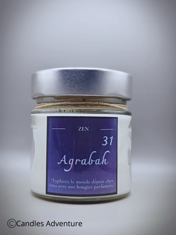Bougie parfumée Zen – Agrabah