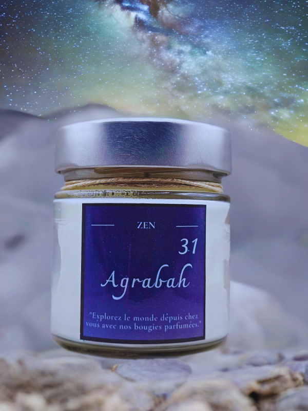 Bougie parfumée Zen – Agrabah