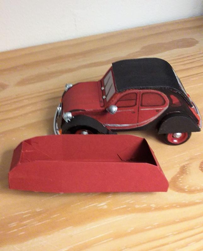 2CV contenant dragées 