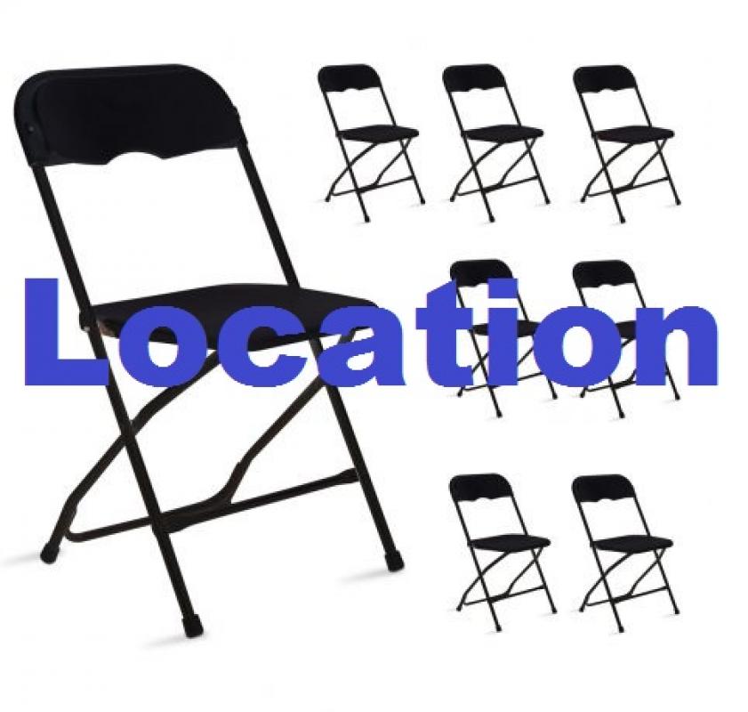 Table PVC et Chaise 