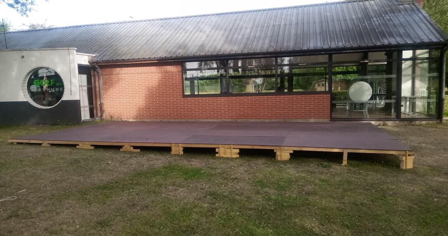 Plancher chapiteau