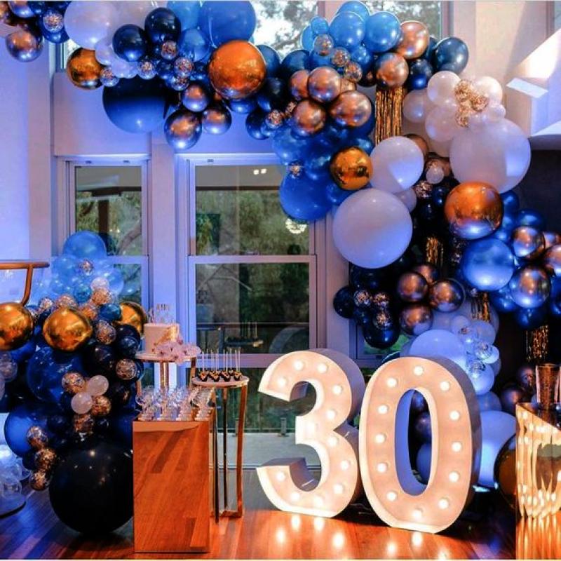 Chiffre lumineux géant